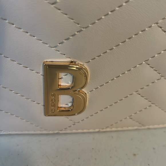 Bebe quilted faux leather cross body handbag for women. New with tags. - Picture 3 of 10